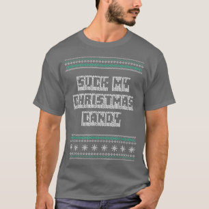 Suga min julgodis Par Vuxen humor Älskare T Shirt