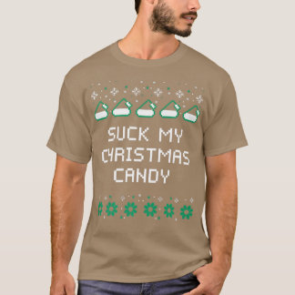 Suga min julgodis Par Vuxen humor Älskare T Shirt