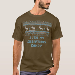 Suga min julgodis Par Vuxen humor Älskare T Shirt