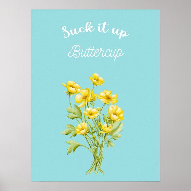 Suga upp Butterkon Poster (Framsidan)