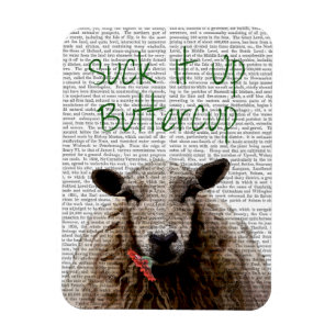 Suga upp den i Buttercup Magnet