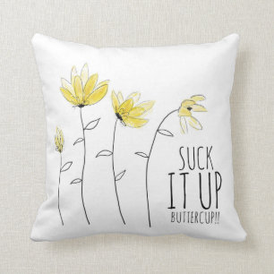 Suga upp den i Buttercup Pillow Kudde