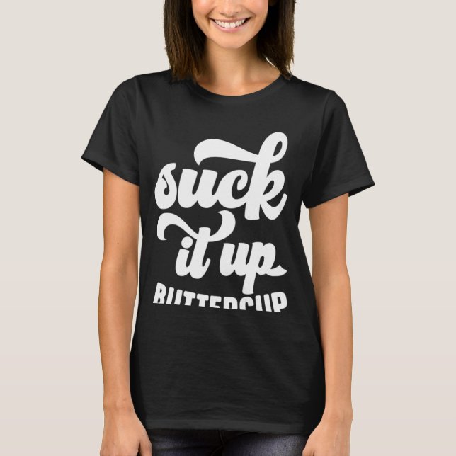 Suga upp muskler t shirt (Framsida)