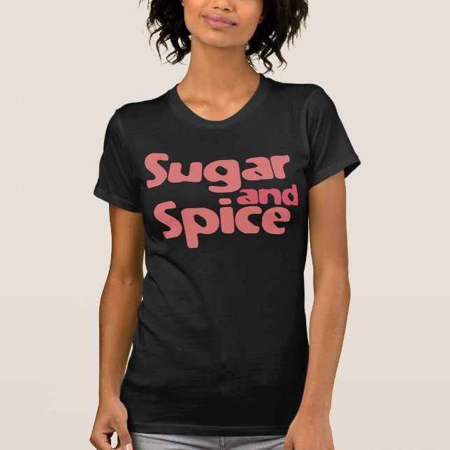 Sugar and spice tee shirt (Framsida)