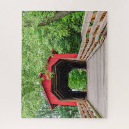 Sugar Bäck Covered Bridge, Glenarm, IL 520 biet Pussel