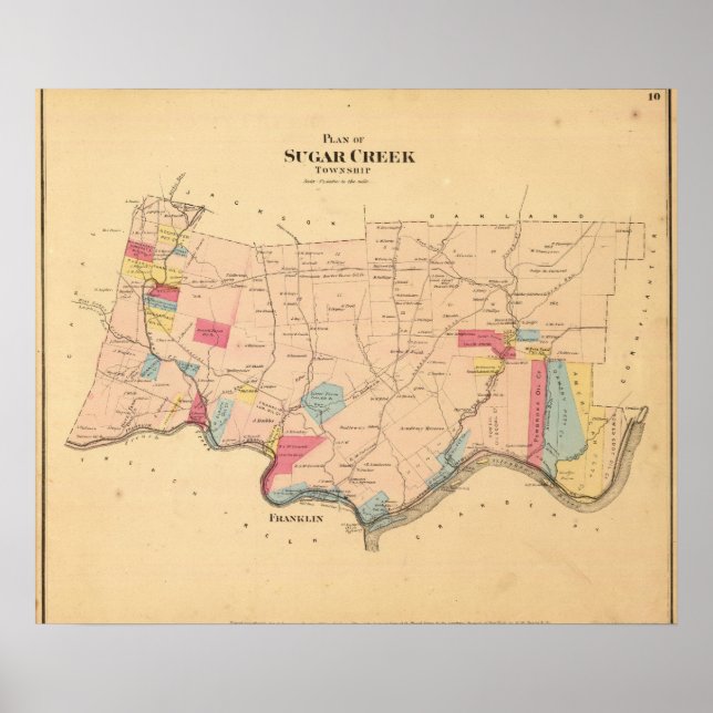 Sugar Bäck Township Poster (Framsidan)