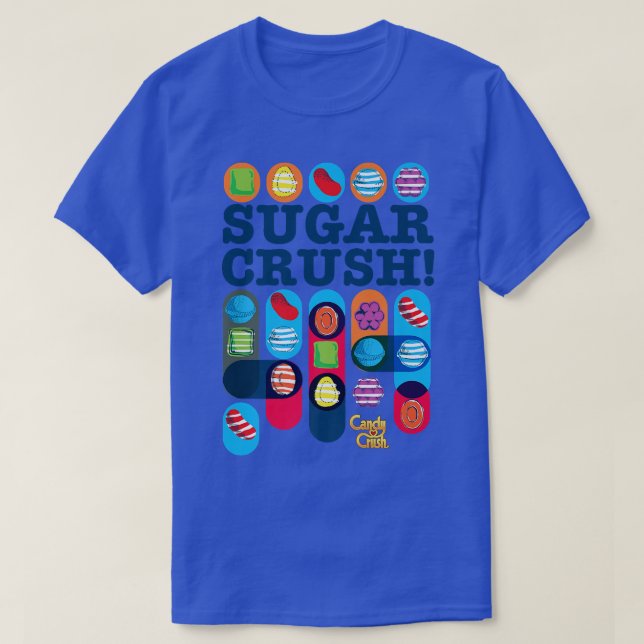 Sugar Crush Candy Crop 1608 T Shirt (Design framsida)