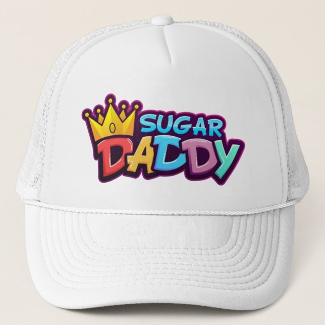 Sugar Daddy för Twink Basebollmössa Keps (Framsida)