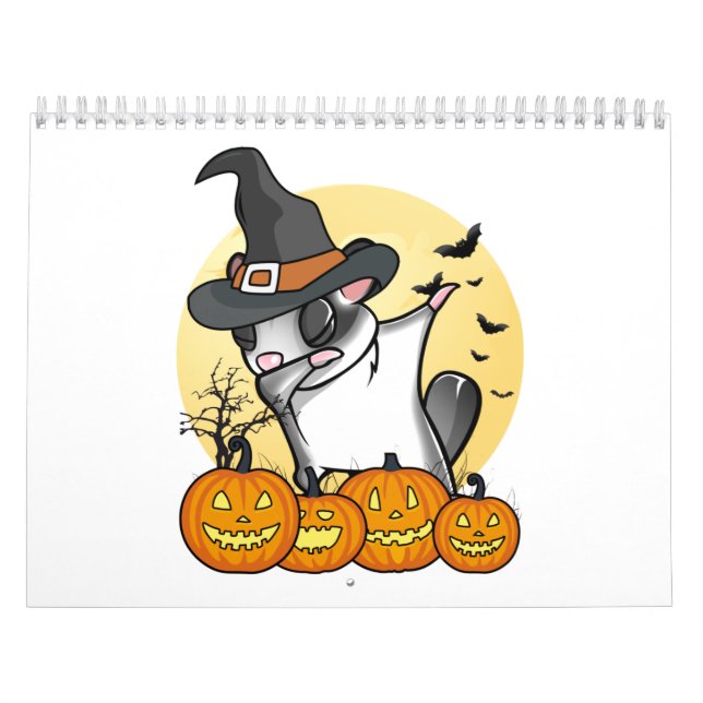 Sugar Glider Dabbing Halloween Kalender (Omslag)
