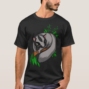 Sugar Glider På En Gren T Shirt