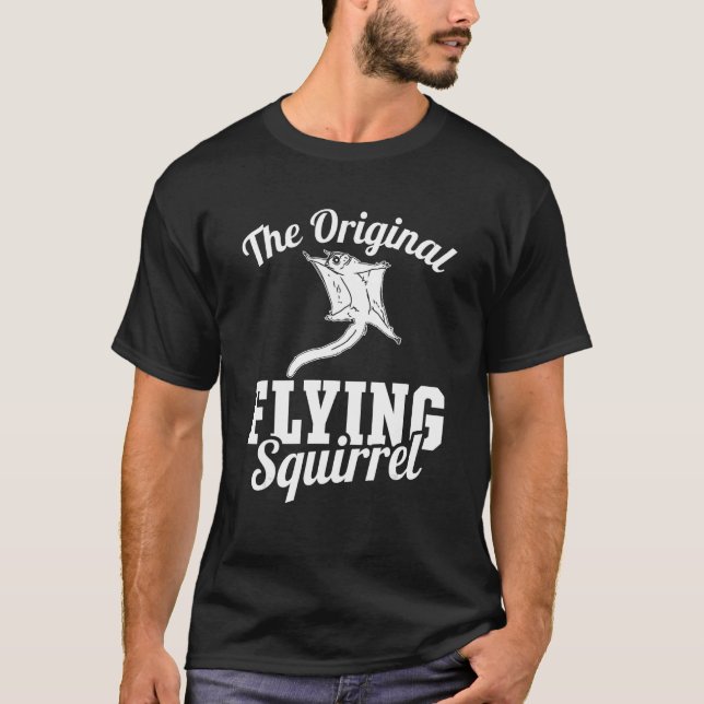 Sugar Glider Possum Flies Squirrel Pet Animal 2 T Shirt (Framsida)