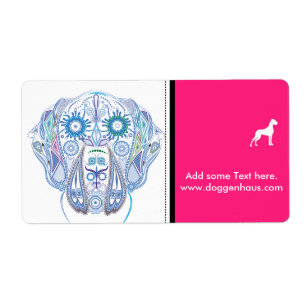 Sugar Great Dane Skalle Fraktsedel