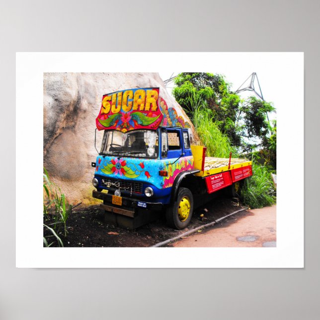 Sugar lastbil poster (Framsidan)