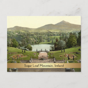 Sugar Loaf Mountain, County Wicklow, Irland Vykort