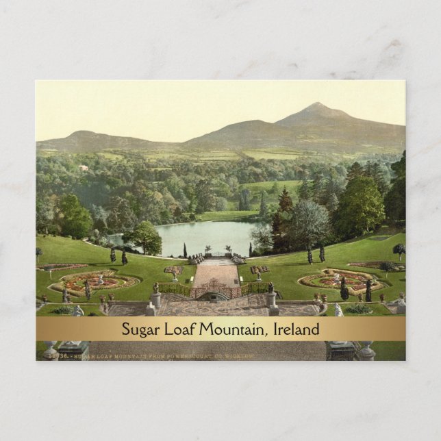 Sugar Loaf Mountain, County Wicklow, Irland Vykort (Framsida)