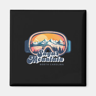 Sugar Mountain North Carolina Skid resa Nc S Magnet