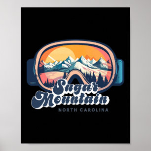 Sugar Mountain North Carolina Skid resa Nc S Poster