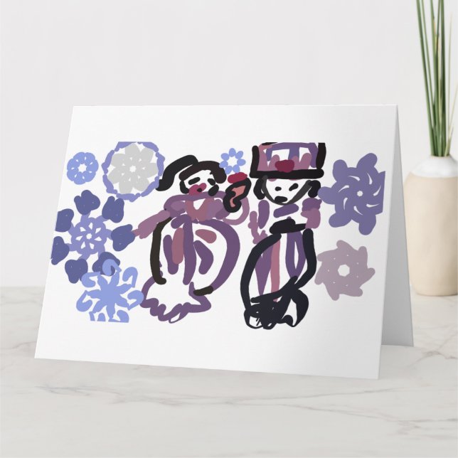 Sugar plum dance  kort (Framsida)