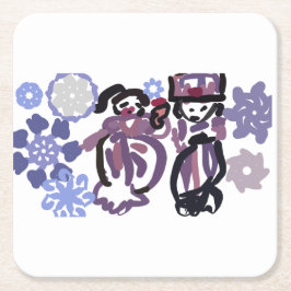 Sugar plum dance underlägg papper kvadrat