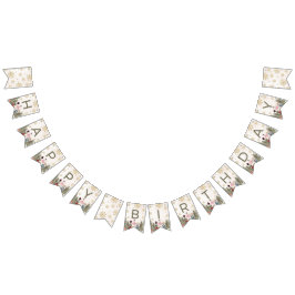 Sugar Plum Nutcracker Birthday Banner Vimplar