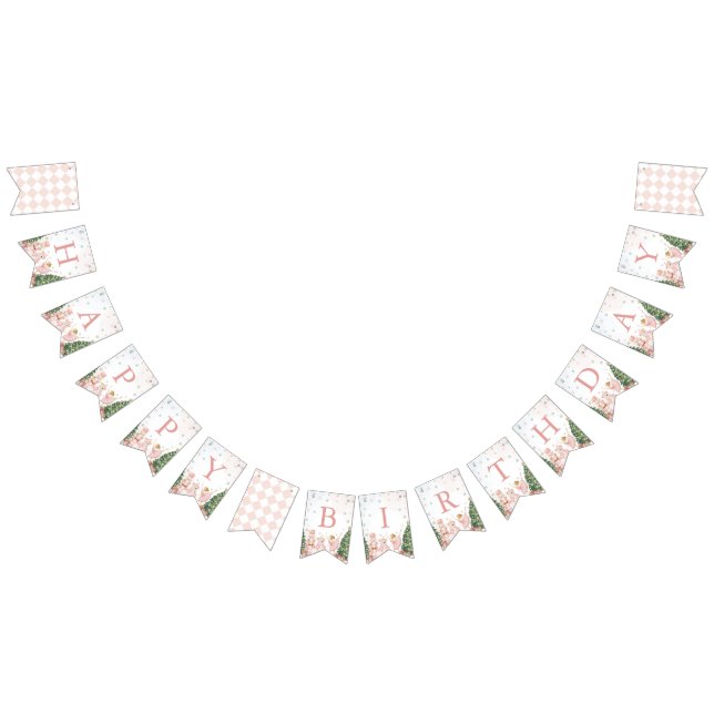 Sugar Plum Nutcracker Birthday Banner Vimplar (Alla)