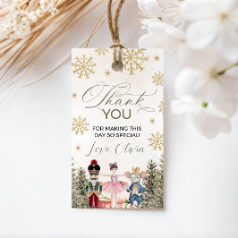 Sugar Plum Nutcracker Gift Tag Presentetikett