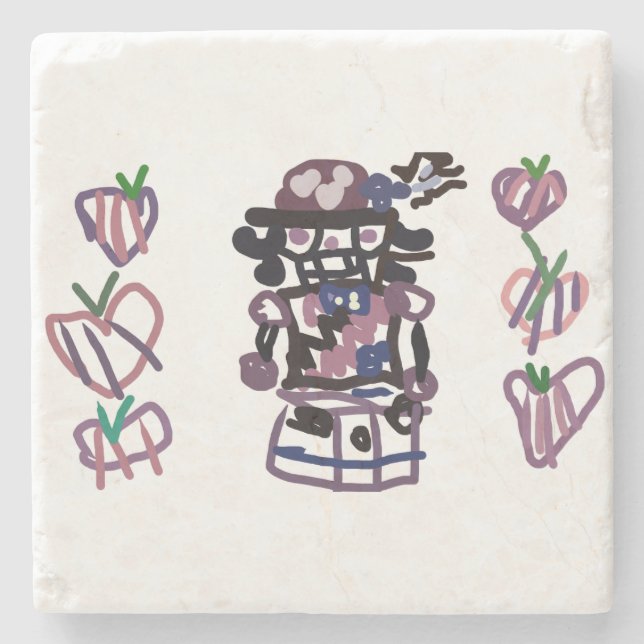 Sugar plum nutcracker stenunderlägg (Framsidan)