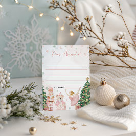 Sugar Plum Nutcracker Time Capsule Card Inbjudningar