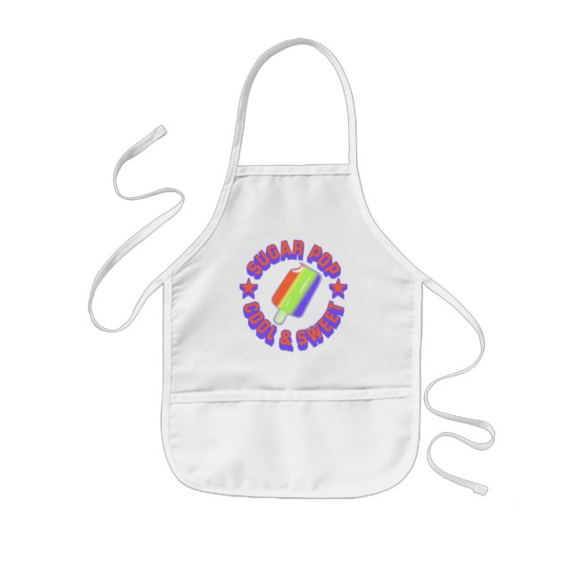Sugar Pop Kids Apron Barnförkläde (Framsidan)