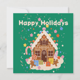 Sugar Rush: En Gingerbread-dröm Julkort