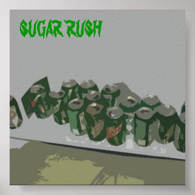 Sugar Rush Poster (Framsidan)