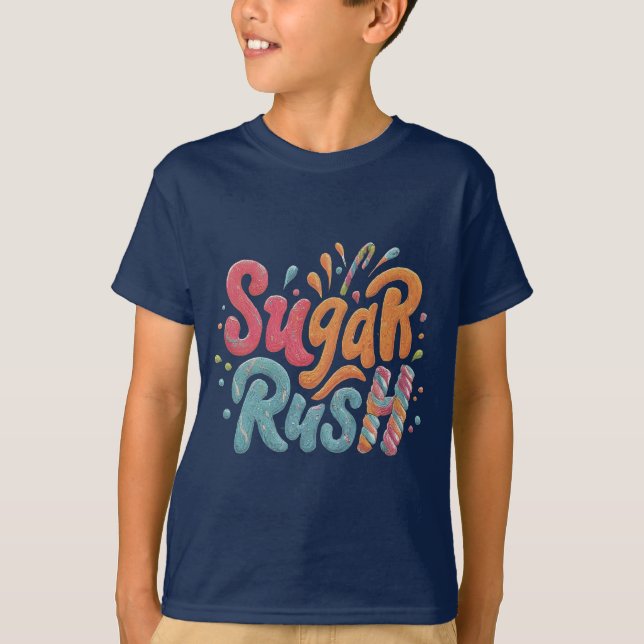Sugar Rush T Shirt (Framsida)