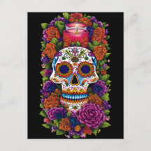 Sugar Skull Art - Celebrate Dia de los Muertos
