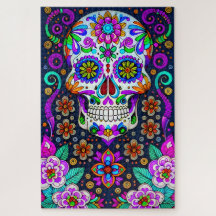Sugar Skull Art - Dödsdöden