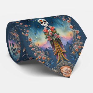 Sugar Skull Art - Festive Day of the dead Slips