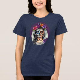 Sugar Skull Bride I Do T Shirt