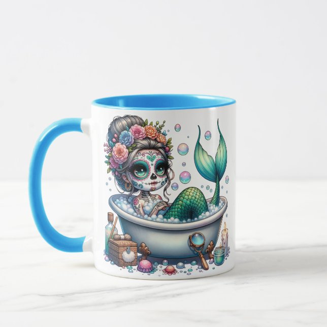 Sugar Skull Bubble Bath Mugg (Vänster)