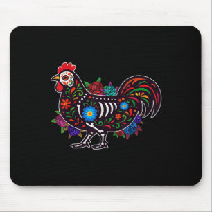 Sugar Skull Chicken Dia De Muertos Halloween Day O Musmatta