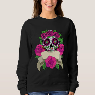 Sugar Skull Day Death Dia de Los Muertos Hallow T Shirt