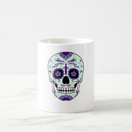 Sugar Skull Day of the dead Día de Muertos Kaffemugg