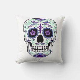 Sugar Skull Day of the dead Día de Muertos Kudde