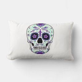 Sugar Skull Day of the dead Día de Muertos Lumbarkudde