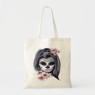 Sugar Skull Day of the dead Día de Muertos Tygkasse