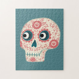 Sugar Skull Day of the dead Jigszle Puzzle Pussel