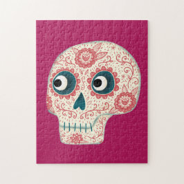 Sugar Skull Day of the dead Jigszle Puzzle Pussel
