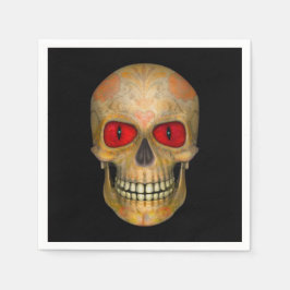 Sugar Skull Dead Voodoo Zombie Cocktail Napkins Pappersservett
