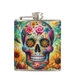 Sugar Skull Dia De Los Muertos Day of the dead Fickplunta