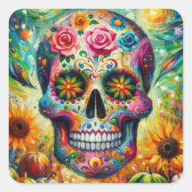 Sugar Skull Dia De Los Muertos Day of the dead