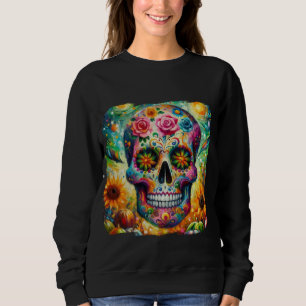 Sugar Skull Dia De Los Muertos Day of the dead T Shirt