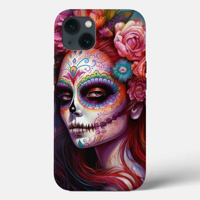 Sugar Skull Girl Day of the dead (Baksida)